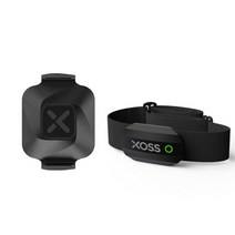 만능 실내자전거 센서 속도계 즈위프트센서 XOSS-보텍스 속도 케이던스 센서 사이클링 컴퓨터 ANT + 블루, combo1