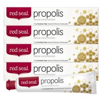 청정 뉴질랜드 레드씰 프로폴리스 치약 160g 4개 1세트 코스트코 친환경 가족 치아건강 허브 프리미엄치약