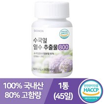 식약처인증 고함량 국산 수국잎 열수 추출물 800 보이차 레몬밤 피부 건강 사은품증정, 수국잎 열수 추출물 1통, 1개