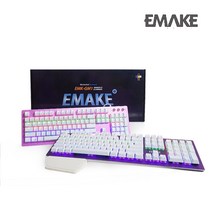 기계식 키보드 게이밍 이메이크 EMK-GM1, 핑크