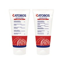 아토보스 인리치드 크림로션세트 (베이비크림 160ml + 베이비로션 160ml), 3개