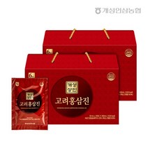 개성상인 고려홍삼진 50ml x 30포 x 2박스 /총 60포, 상세설명 참조, 없음