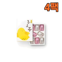 HIYOKO 히요코 만쥬 홍백 병아리 빵 8개입 일본직구, 4팩