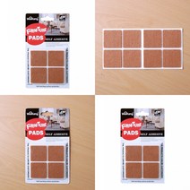 마트498 사각 바닥보호패드 4cm8p 가구패드 소음방지 바닥완충재 장판눌림 바닥미끄럼방지 스크래치방지 충격방지
