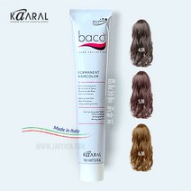 바코 염색약 100ml 애쉬 그레이 (산화제포함) 두피저자극 염모제 애쉬염색, 6.00 진한약간밝은흑갈색
