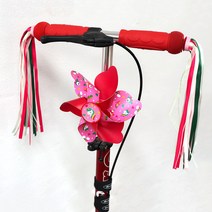 마이크로 21세기 킥보드 호환 스트리머 리본 수술 홀로그램 네임스티커 악세사리 용품, 옵션5(핑크)