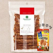 네츄럴코어 천연간식 애견간식 사사미 + 만도 스페샬 푸드 4p 증정, 1개, 11 오리스틱40g