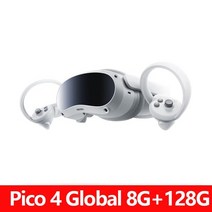 VR게임기 VR게임 VR안경 2022 피코 4 vr 헤드셋 8g 256gb 올인원 가상 현실 시계 foodball 4k 디스플레이 vr 연결 스팀 vr 게임 최신, 피코4 128g