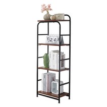 리빙위즈 로쿠스 4단 수납선반, 블랙