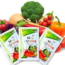 갈아만든 종합 야채즙 100mlx50포 채소즙 채소액 야채수 당근즙 브로콜리즙 웰빙즙 케일즙 건강즙, 100ml