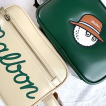 국내매장 말본 골프파우치 라운딩 백 카트 가방 23년모델, 버킷 클래식 파우치 [23년모델], 단일사이즈, GREEN