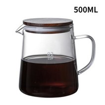 더치커피 메이커 콜드브루 드립스테이션 커피 흑요석 다이아몬드 핸드 브루드 공유 포트 필터 컵 클라우드 세트, 없음, 500ML03