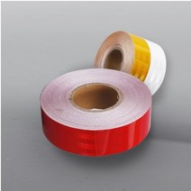 희망 솔리드컬러 반사테이프 (5cm*25m) / 반사띠 야광, 옐로우
