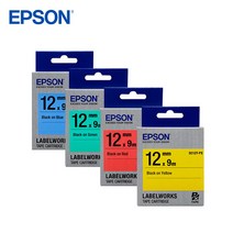 [EPSON]엡손라벨 테이프 12mm, SC12R-PX