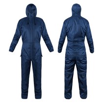 카멜로 원피스 통기 피스복 도장복 작업용 현장 바람막이 방수 주머니 작업복, 1개입, L