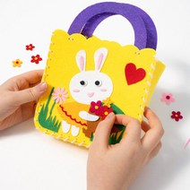 펠트 가방 8종 만들기 / 어린이 초등 퀼트패키지, 토끼
