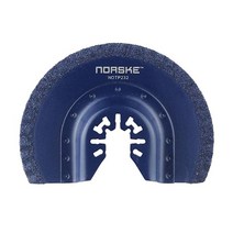 Norske Tools NOTP232 패스트 컷 그라우트 제거 진동 멀티 툴 액세서리 블레이드, Titanium 1-3/4”