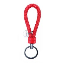 석코리아 럭셔리 스트랩 키홀더 CK02 브라운, 레드