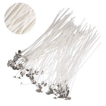 캔들심지 양초 나무 세트 100 개 캔들 심지 무연 간장 왁스 순수 코튼 코어 DIY 양초 만들기 가정용 짠 등, 11 Length 17cm