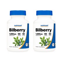 빌베리 1200mg 90캡슐 2병, 단품, 단품