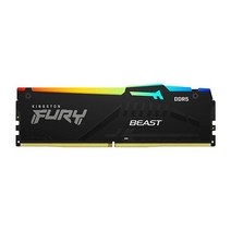 Kingston Fury 비스트 RGB 16GB 5200MT/s DDR5 CL40 DIMM 데스크탑 메모리(2개 키트) | 인텔 XMP 3.0 | 적외선 동기화 기술 | 오버클럭, 5200MT/s_8GB