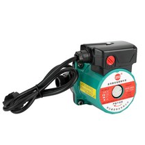 수중모터 모터펌프 수중모터펌프 220v 100w 부스터 펌프 따뜻한 매우 조용한 온수 순환 펌프 에어컨 가정용 난방 중앙 난방 보일러, Pipe diameter 25mm+AU