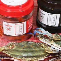 [가림마켓] 연평도 제철 꽃게로 만든 한입 간장/양념 게장, 한입 간장게장1kg+양념게장1kg