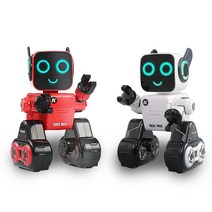JJRC 코딩로봇 AI 유아코딩 로봇장난감 캐디윌 어린이선물, 미네랄화이트
