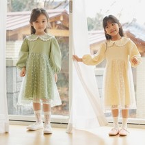 아동복 유아옷 어린이집 등원룩 여아 원피스 아동 플로샤 원피스