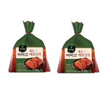 비비고 썰은배추김치 900g x 2 총1.8kg 맛있는 밥반찬 간편밀키트