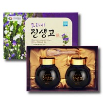 도라지 진생고 500gX2병 진액 청 액기스 진세노사이드 배즙 차 보자기선물포장 목편한 순수 목에좋은 식품 생강 모가 골드 품질좋은 국산 고이담은 명절선물세트 15가지 혼합농축액, 500g, 2병