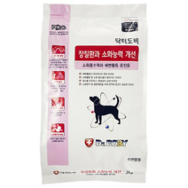 닥터도비 장질환과 소화능력 개선 기능성 사료, 2kg, 3개, 2000g, 3개