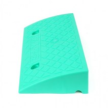 휠체어 민트 경사 진입판 차량진입 휴대용 50x27x11cm 장애인 로 안전발판블럭 휄체어진입블럭판 상가점