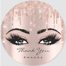 파티 100 Pcs 사용자 정의 맞춤형 흰색 스티커 로고 속눈썹 립 밤 립스틱 레이블 Lipgloss 튜브, 07 E6_02 4CM-100PCS