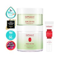 [셀퓨전씨] 트리악 모공 톡스 패드 60매+30매 기획 (+레이저썬10ml 증정), 상세 설명 참조