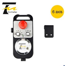 팡팡스토어 핸드 휠 cnc 펄스 발생기 46 축 mpg 펜던트 for fagor gsk siemens mitsubishi fanuc system 5v 수동 펄스 발생기, 협력사, 6축