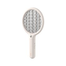 전기모기채 해충퇴치기 충전식 모기킬러 sothing 미니 usb 전기 모기 찰싹 때림, 하얀색