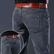 엔티랄라 데님 팬츠 남성 청바지 롱 팬츠 가을 겨울 편안한 신축성 있는 순면의 스타일리시한 캐주얼한