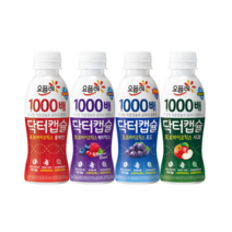 요플레 닥터캡슐 130ml 4종 골라담기 사과 베리믹스 포도 플레인, 플레인130ml 4개