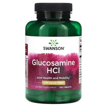 스완슨 글루코사민 HCI 1500mg 100정, 6병