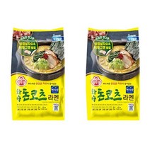 오뚜기 차슈 돈코츠라멘(2인 ) 371g 밀키트, 2개