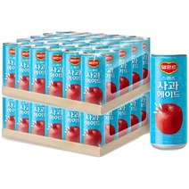 델몬트 스퀴즈 사과 에이드, 240ml, 60개