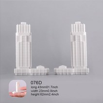 모델 빌딩 미니어처 키트 1:500 ABS 모래 테이블 건축 건물 레이아웃 디오라마 제작 재료, 03 076D