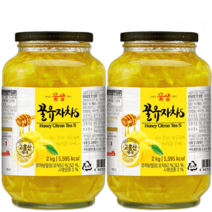 꽃샘 꿀유자차 2kgX2개