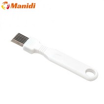 Manidi야채 분쇄기 스테인레스 스틸 대파 절단기 대파 절단기 야채 절단기 슬라이서 1 개, 1pcs, 호주