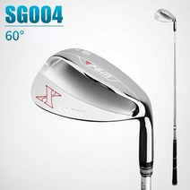 골프 클럽 골프채골프 클럽 증가 크기 버전 골프 샤프트 웨지 56 60도 유니섹스 샌드, 실버 60도