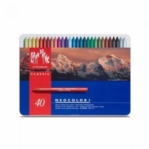 까렌다쉬 유성크레용 NEOCOLOR1 40색 7000 340, 단품