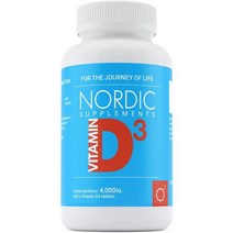 유기농비타민d 액상 임산부 어린이비타민d 비타민 D3 4000U 고 삼키기 마이크로 365개 1년 공급 Made in UK by Nordic Supplements, 단일수량, 단일개당 용량/중량/정