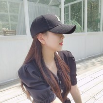 느와드코코 에이 엠보 자수 남녀공용 볼캡 모자