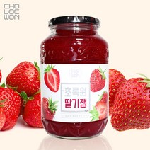 초록원 딸기잼 1KG (과일 스프레드), 1개